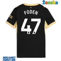 Manchester City Phil Foden #47 Gostujuci Dres za Ženska 2026-27 Kratak Rukav